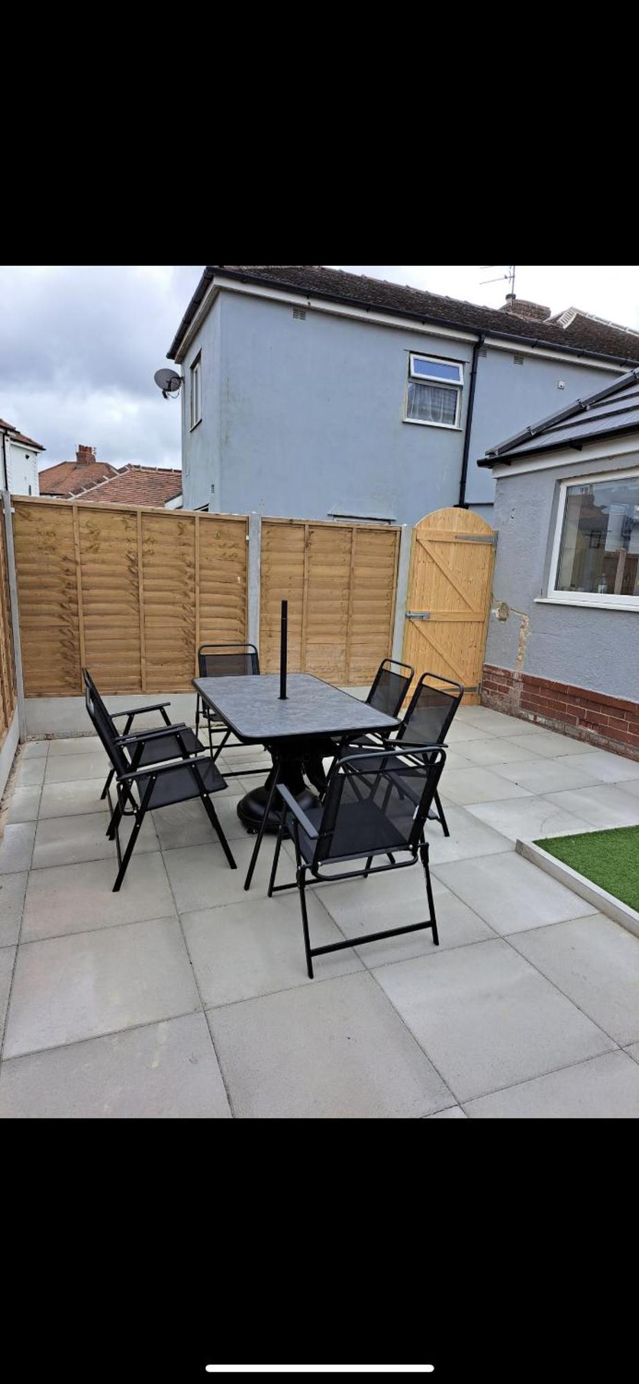 Wave Stays - Ground Floor Apartment - Outside Seating Area Cleveleys Dış mekan fotoğraf